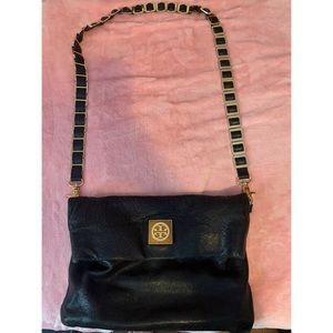 Preowned Leather Tory Burch Shoulder Bag